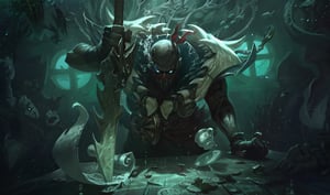 This is the Avatar Image for the Pyke (League of Legends) AI Voice and Text to Speech Generator